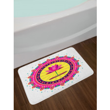 Boho Ornament Bath Mat