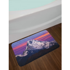Himalayas in the Sunset Bath Mat