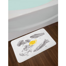 Organic Farm Bath Mat