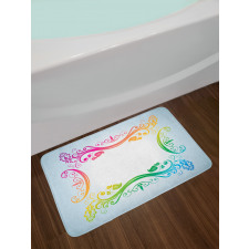 Victorian Motif Bath Mat