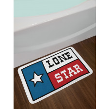 State Flag Design Bath Mat