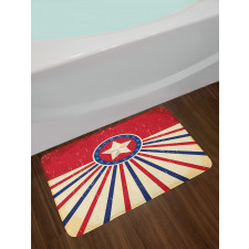 Vintage Stripes Bath Mat