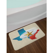 Cowboy Belt Buckle Bath Mat