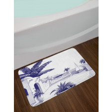 Beach House by Sea Bath Mat