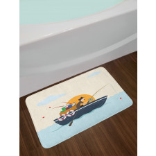 Fisher Man Hobby Bath Mat