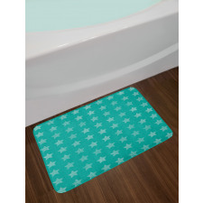 Geometric Shapes Pattern Bath Mat