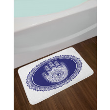 Middle Eastern Mandala Bath Mat