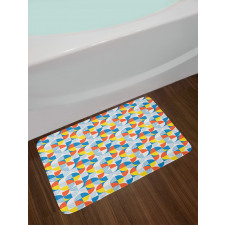 Bauhaus Circular Form Bath Mat