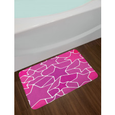 Mosaic Stained Glass Bath Mat