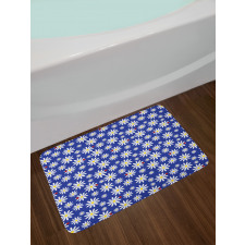 Daisies Spring Bugs Bath Mat