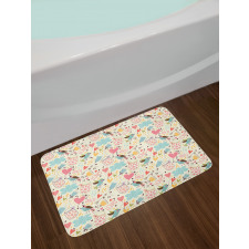 Harts in Cork Lid Jars Bath Mat