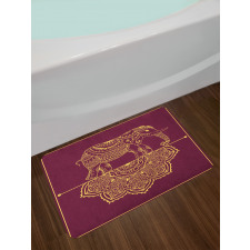 Animal Mandala Bath Mat