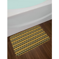 Groovy Timeless Folk Art Bath Mat