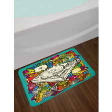 Cube Microphone Bath Mat