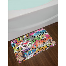 Blockbuster Tags Bath Mat