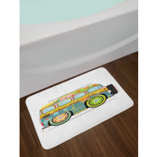 Hippie Campervan Bath Mat