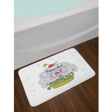 Cupcake Bath Mat