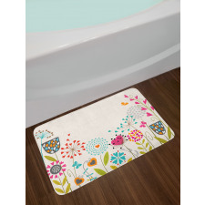 Hearty Dandelion Seeds Bath Mat