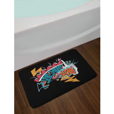 Underground Grafitti Bath Mat