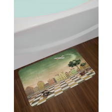 Puppynd Toy Plane Bath Mat