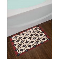 Javanese Batik Pattern Bath Mat