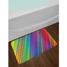 Gradient Shaded Backdrop Bath Mat