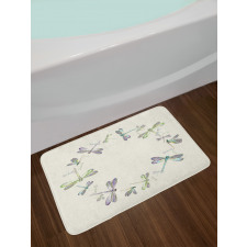 Forest Animals Circle Bath Mat