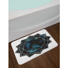 Polygonal Star Bath Mat