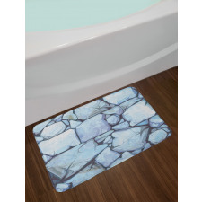 Cottage House Walls Bath Mat