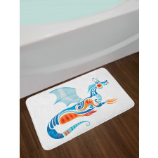 Mythologic Dragon Bath Mat