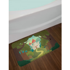 Medieval Woodlands Bath Mat