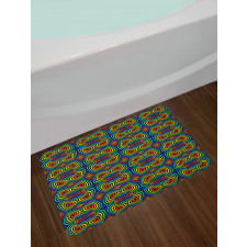 Seventies Hippie Bath Mat