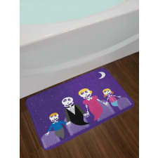 Family of Ghosts Bath Mat