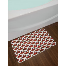 Calavera Catrina Bath Mat