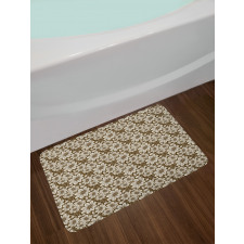 Cosmos Flower Bath Mat