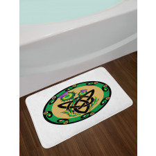 Knot Thorns Stem Bath Mat