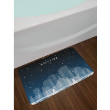 Nocturnal City Concept Bath Mat