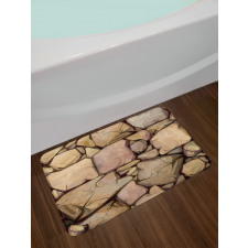 Cottage Stone Wall Bath Mat