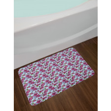 Flowering Branches Bath Mat