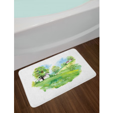 Rural Life in the Nature Bath Mat