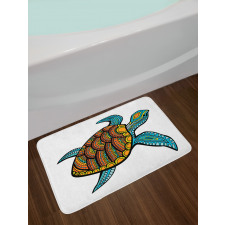 Tropical Pattern Bath Mat