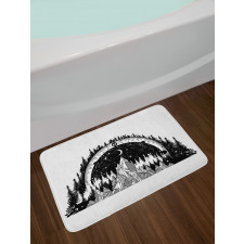 Outdoors Forest Bath Mat