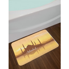 Panorama Sunset View Bath Mat