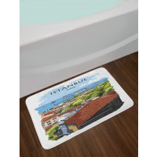 Sea Marmara Harbor Bath Mat