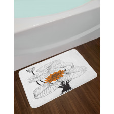 Water Lily Bath Mat