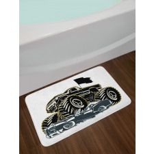 Rubber Tyre Car Bath Mat