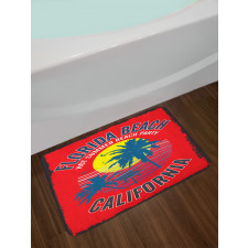 Summer Party California Bath Mat