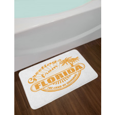 Weathered Look Land Bath Mat