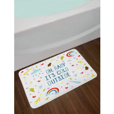 Summer Joke Colorful Bath Mat