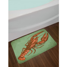 Antique Vintage Style Bath Mat